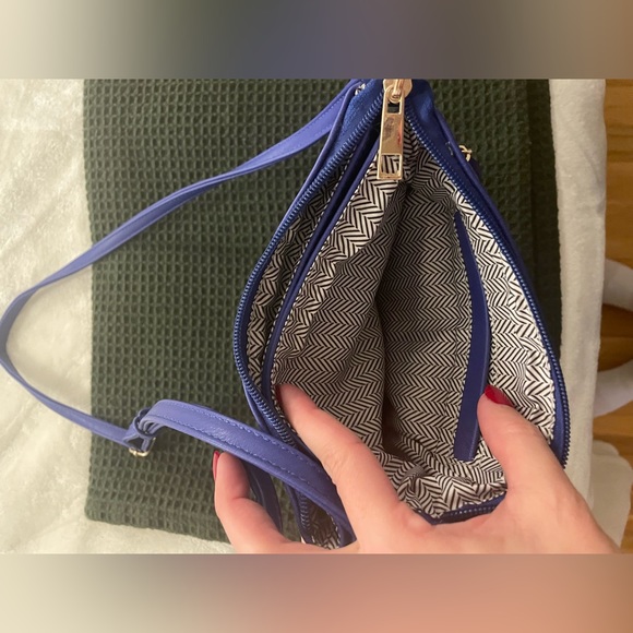 Blue Crossbody Bag - NWOT - Picture 3 of 5